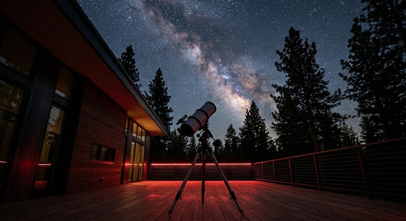 Laguna Stargazer House interior photograph 1